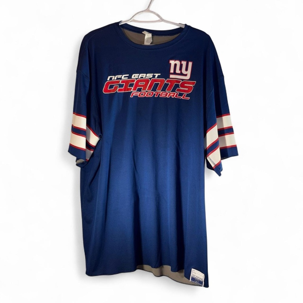 NFL Blue New York Giants Short Sleeve Football Tee